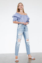 Load image into Gallery viewer, HIGH RISE MOM JEANS