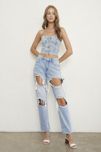 Load image into Gallery viewer, HIGH RISE BAGGY JEANS