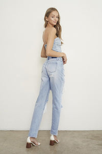 HIGH RISE BAGGY JEANS