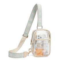 Load image into Gallery viewer, Easy Travels Clear Stadium Sling Crossbody Bag