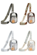 Load image into Gallery viewer, Easy Travels Clear Stadium Sling Crossbody Bag