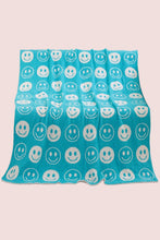 Load image into Gallery viewer, Blanket ALL SMILES Pattern Reversible Blanket