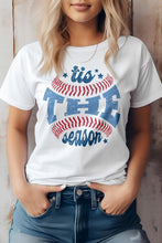 Load image into Gallery viewer, Tis The Season, Baseball Graphic Tee