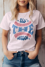 Load image into Gallery viewer, Tis The Season, Baseball Graphic Tee