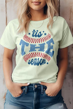 Load image into Gallery viewer, Tis The Season, Baseball Graphic Tee