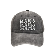 Load image into Gallery viewer, Mama Mini Stacked Matching Mom Me Hats Caps