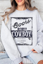 Load image into Gallery viewer, Coors Rodeo Cowboy Graphic Fleece Sweatshirts