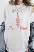 Load image into Gallery viewer, ROSE SOCIAL CLUB OVERSIZED GRAPHIC TEE