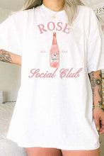 Load image into Gallery viewer, ROSE SOCIAL CLUB OVERSIZED GRAPHIC TEE