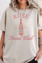 Load image into Gallery viewer, ROSE SOCIAL CLUB OVERSIZED GRAPHIC TEE