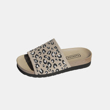 Load image into Gallery viewer, Leopard Open Toe Sandals