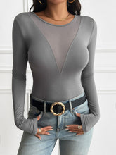 Load image into Gallery viewer, Devine Round Neck Long Sleeve T-Shirt