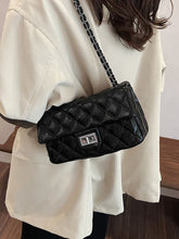 Load image into Gallery viewer, Rhombus Twist-Lock Shoulder Bag