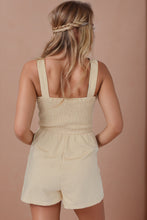 Load image into Gallery viewer, Square Neck Wide Strap Romper