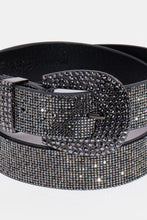 Load image into Gallery viewer, Fame Rhinestone Embellished Belt