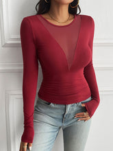 Load image into Gallery viewer, Devine Round Neck Long Sleeve T-Shirt