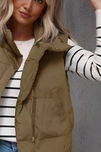 Load image into Gallery viewer, Zip Up Vest Coat with Pockets