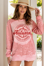 Load image into Gallery viewer, Letter Graphic Long Sleeve Sweatshirt