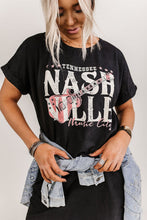 Load image into Gallery viewer, Black Nashville Music Festival Trending T-Shirt Dress
