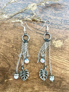 Leaf Of Life Dangle Earrings