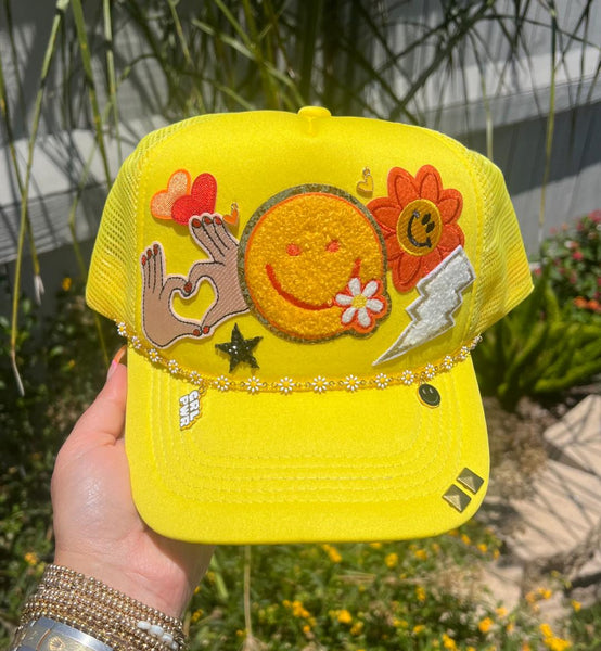 Hello Yellow Sunny Patch Hat