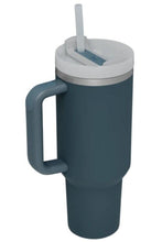 Load image into Gallery viewer, Stainless Steel Tumbler with Upgraded Handle and Straw